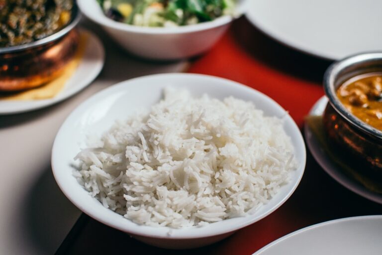 Cooked rice bowl context for compact rice cooker comparison in Canada