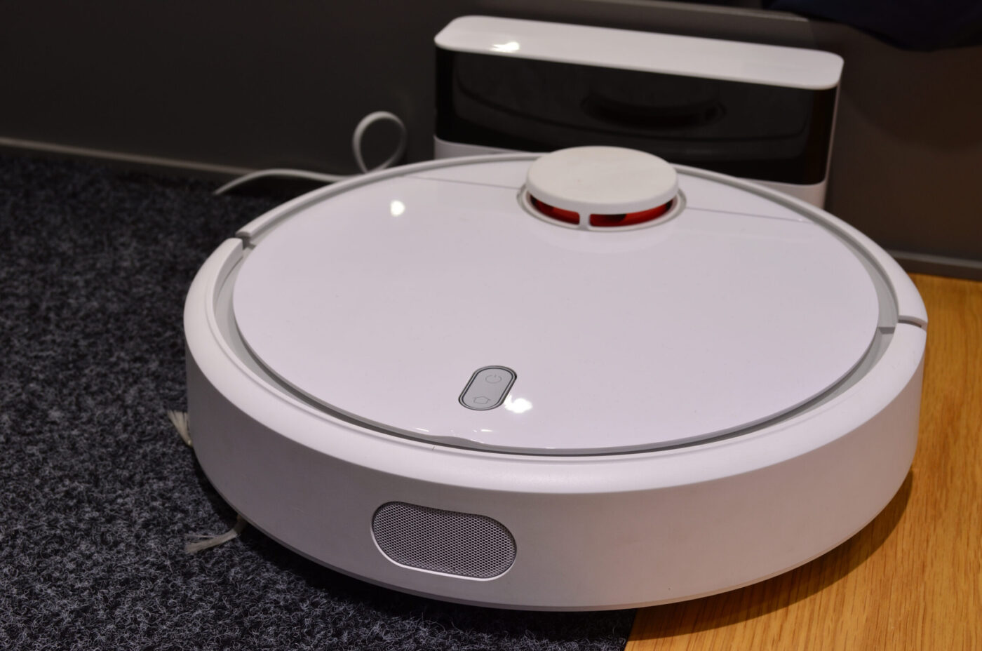 robot vacuum furniture clearance dock placement and maintenance visual
